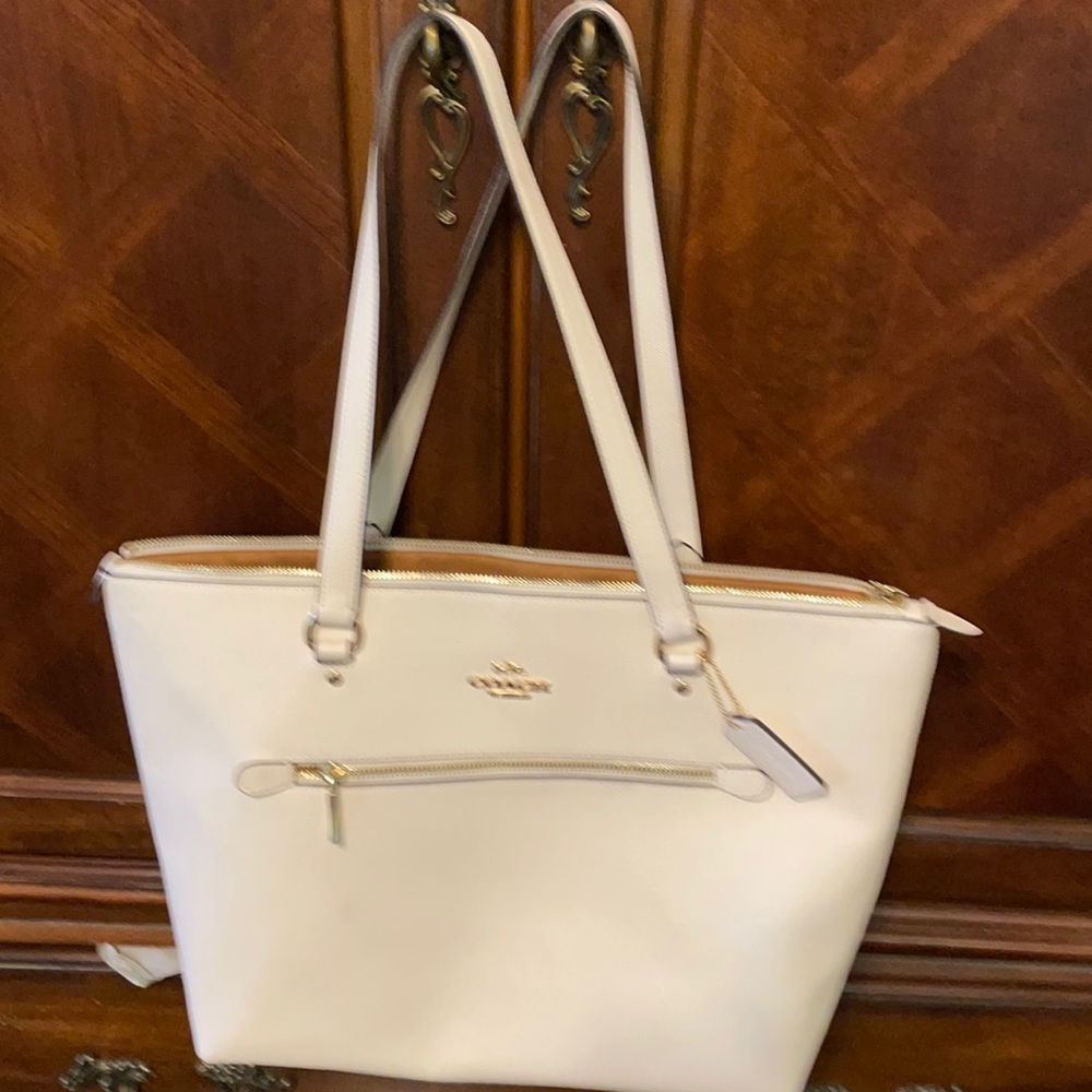 Leather tote smoke,bug free.